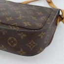 LOUIS VUITTON Monogram Saint Cloud MM Shoulder Bag M51243 LV Auth ki6686-17