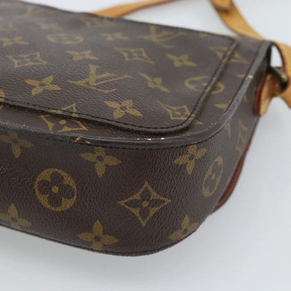 LOUIS VUITTON Monogram Saint Cloud MM Shoulder Bag M51243 LV Auth ki6686