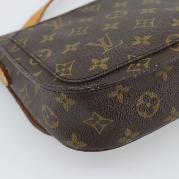 LOUIS VUITTON Monogram Saint Cloud MM Shoulder Bag M51243 LV Auth ki6686