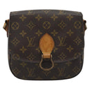 LOUIS VUITTON Monogram Saint Cloud MM Shoulder Bag M51243 LV Auth ki6686-13