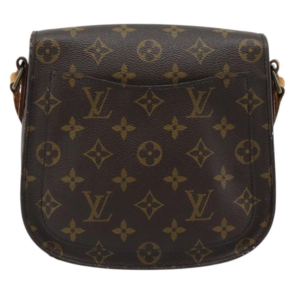 LOUIS VUITTON Monogram Saint Cloud MM Shoulder Bag M51243 LV Auth ki6686