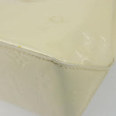 LOUIS VUITTON Monogram Vernis Reade PM Hand Bag Perle M91336 LV Auth ki6689V-15