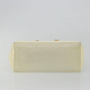 LOUIS VUITTON Monogram Vernis Reade PM Hand Bag Perle M91336 LV Auth ki6689V-5