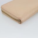 LOUIS VUITTON Vernis Zippy Wallet Wallet Rose Valerine M90419 LV Auth ki6691V-16