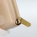 LOUIS VUITTON Vernis Zippy Wallet Wallet Rose Valerine M90419 LV Auth ki6691V-8