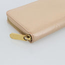 LOUIS VUITTON Vernis Zippy Wallet Wallet Rose Valerine M90419 LV Auth ki6691V-14