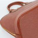 LOUIS VUITTON Epi Alma Hand Bag Brown M52143 LV Auth ki6692SAV-15