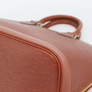 LOUIS VUITTON Epi Alma Hand Bag Brown M52143 LV Auth ki6692SAV-16