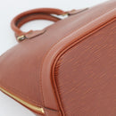 LOUIS VUITTON Epi Alma Hand Bag Brown M52143 LV Auth ki6692SAV-17