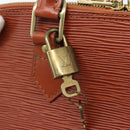 LOUIS VUITTON Epi Alma Hand Bag Brown M52143 LV Auth ki6692SAV-19