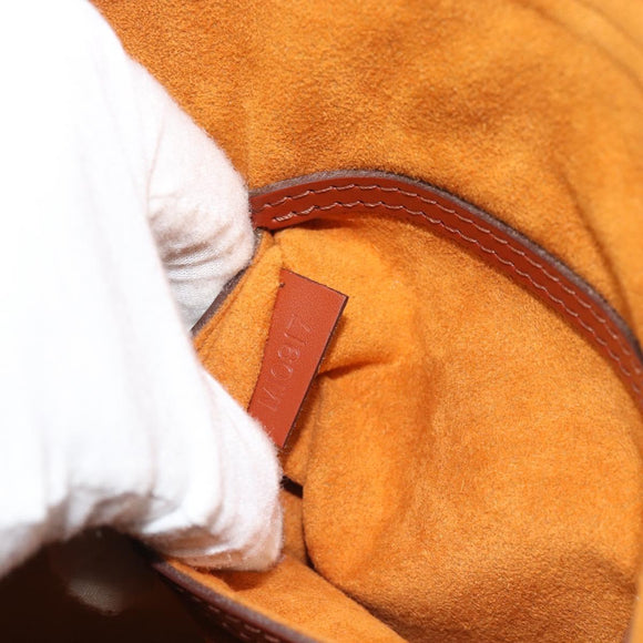 LOUIS VUITTON Epi Alma Hand Bag Brown M52143 LV Auth ki6692SAV