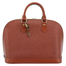 LOUIS VUITTON Epi Alma Hand Bag Brown M52143 LV Auth ki6692SAV-13