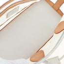 LOUIS VUITTON Monogram Transparency Lockit Eastwest White M40701 Auth ki6695M-20