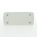 LOUIS VUITTON Monogram Transparency Lockit Eastwest White M40701 Auth ki6695M-9