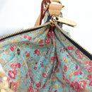 LOUIS VUITTON Monogram Denim Patchwork Pouchy Bag Blue M92382 LV Auth ki6696M-23
