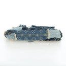 LOUIS VUITTON Monogram Denim Patchwork Pouchy Bag Blue M92382 LV Auth ki6696M-9