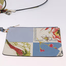 Salvatore Ferragamo Tote Bag Leather Light Blue Multicolor Auth ki6697A-23