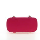 VALENTINO Hand Bag Leather 2way Pink Gold Tone Auth ki6698V-5