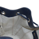 GUCCI Diamante Shoulder Bag Leather 2way Blue Silver 354228 Auth ki6701V-20