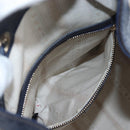GUCCI Diamante Shoulder Bag Leather 2way Blue Silver 354228 Auth ki6701V-23