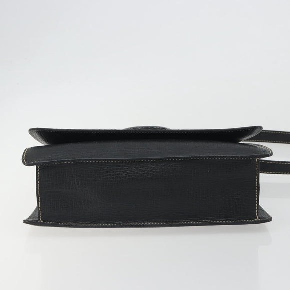 LOEWE Velazquez Hand Bag Leather 2way Black Auth ki6705A