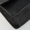 LOEWE Velazquez Hand Bag Leather 2way Black Auth ki6705A-16