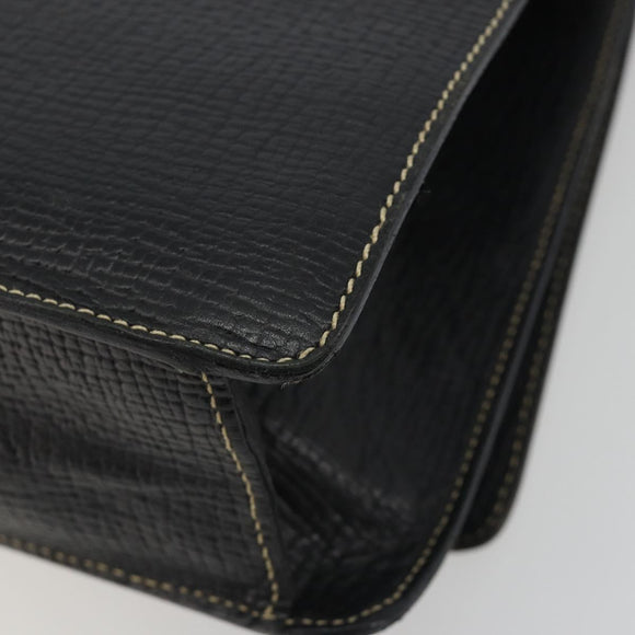LOEWE Velazquez Hand Bag Leather 2way Black Auth ki6705A