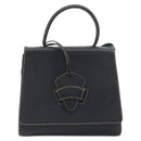 LOEWE Velazquez Hand Bag Leather 2way Black Auth ki6705A-13