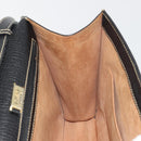 LOEWE Velazquez Hand Bag Leather 2way Black Auth ki6705A-21