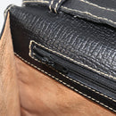 LOEWE Velazquez Hand Bag Leather 2way Black Auth ki6705A-23