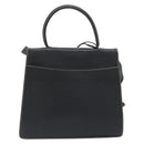 LOEWE Velazquez Hand Bag Leather 2way Black Auth ki6705A-2
