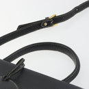 LOEWE Velazquez Hand Bag Leather 2way Black Auth ki6705A-14