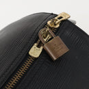 LOUIS VUITTON Epi Keepall 60 Boston Bag Noir M42942 LV Auth ki6707-17