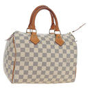 LOUIS VUITTON Damier Azur Speedy 25 Hand Bag N41534 LV Auth ki6709V-1
