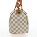 LOUIS VUITTON Damier Azur Speedy 25 Hand Bag N41534 LV Auth ki6709V-4