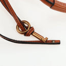 Chloe Paddington Hand Bag Leather Brown Gold Tone Auth ki6714M-14