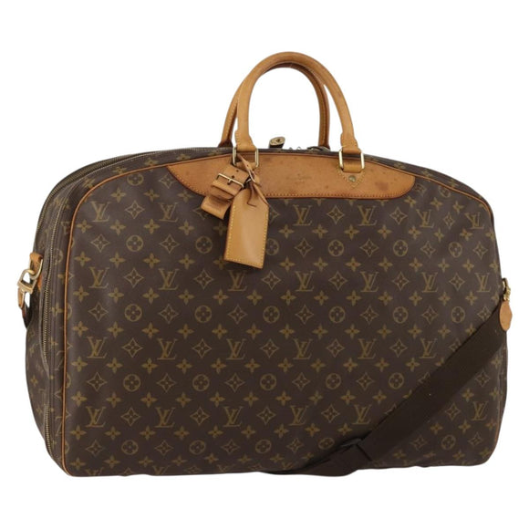 LOUIS VUITTON Monogram Alize 2 Posh Boston Bag 2way M41392 LV Auth ki6715