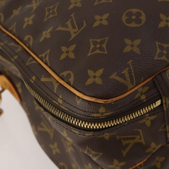 LOUIS VUITTON Monogram Alize 2 Posh Boston Bag 2way M41392 LV Auth ki6715
