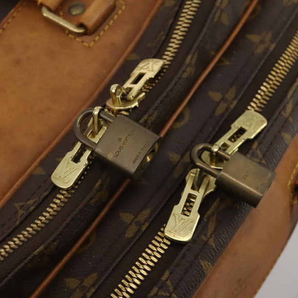 LOUIS VUITTON Monogram Alize 2 Posh Boston Bag 2way M41392 LV Auth ki6715