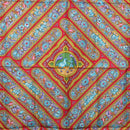 HERMES Carre 90 Scarf Silk Blue Red Auth ki6719-6