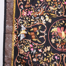 HERMES Carre 90 Scarf Silk ""PiERRES d' ORiENT et d' OCCiDENT Black Auth ki6722-5