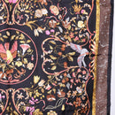 HERMES Carre 90 Scarf Silk ""PiERRES d' ORiENT et d' OCCiDENT Black Auth ki6722-7