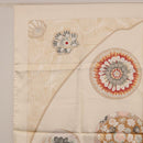 HERMES Carre 90 Scarf Silk Beige Auth ki6723M-13