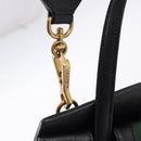 GUCCI Bijou Butterfly Hand Bag Leather 2way 505342 Auth ki6730V-17