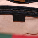 GUCCI Bijou Butterfly Hand Bag Leather 2way 505342 Auth ki6730V-18