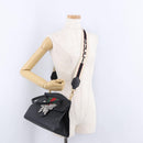 GUCCI Bijou Butterfly Hand Bag Leather 2way 505342 Auth ki6730V-27