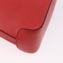 GUCCI Hobo Shoulder Bag Leather Orange Gold Tone 336659 Auth ki6731V-10