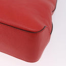 GUCCI Hobo Shoulder Bag Leather Orange Gold Tone 336659 Auth ki6731V-11