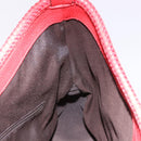 GUCCI Hobo Shoulder Bag Leather Orange Gold Tone 336659 Auth ki6731V-17