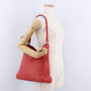 GUCCI Hobo Shoulder Bag Leather Orange Gold Tone 336659 Auth ki6731V-22